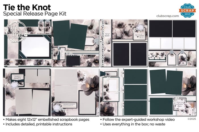 Tie the Knot Special Release Page Kit