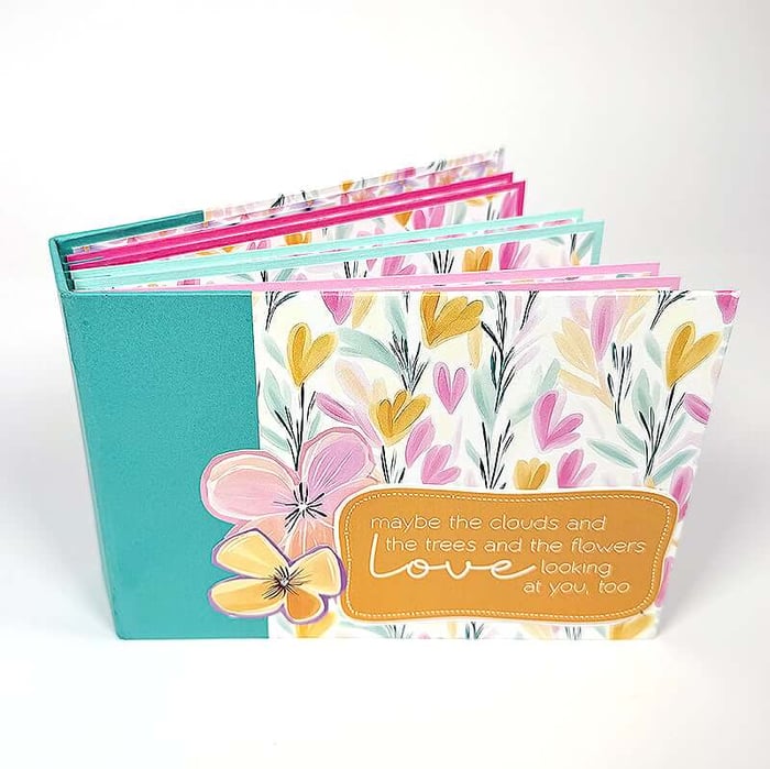 Tiny Blossoms U-Hinge Book