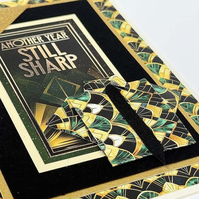 Black Tie Spoiler—Add a touch of class to your projects.