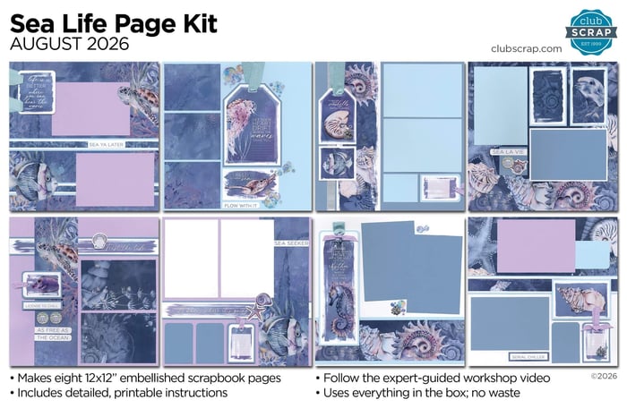 Sea Life Page Kit