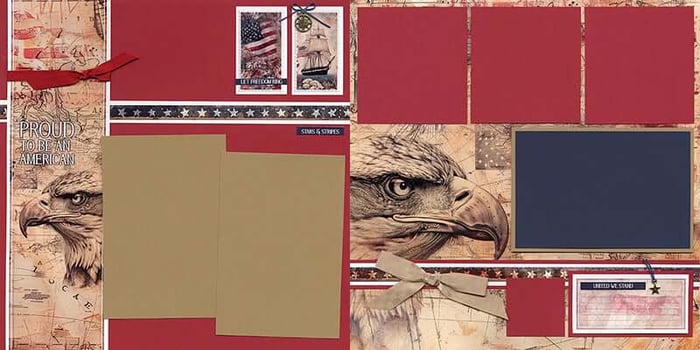 America 250 Page Layouts