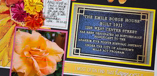Transform the Bright Blooms Page Kit into vibrant layouts.