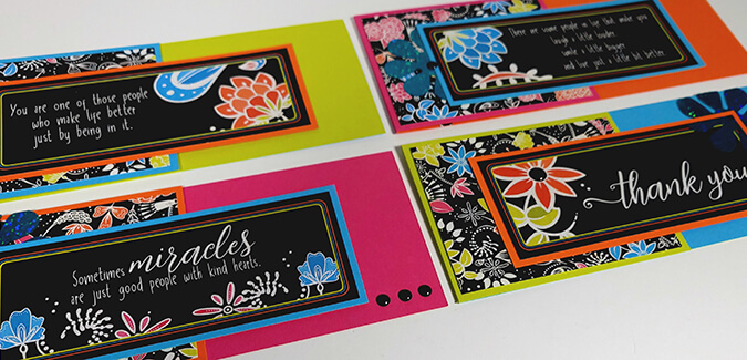 Whimsy Thank You Cards - Give thanks with style.