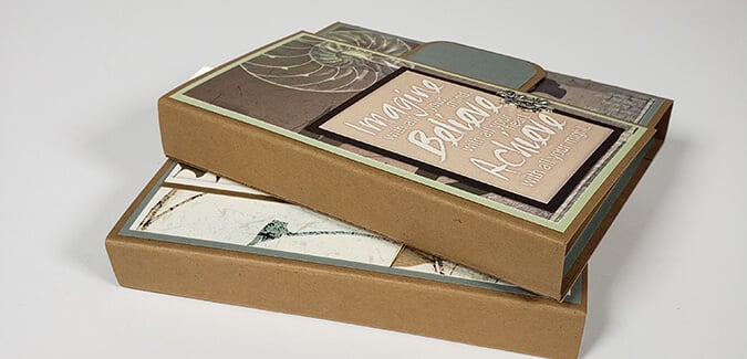 Make a set of Twin Trifold Albums using the Renewal Page Kit