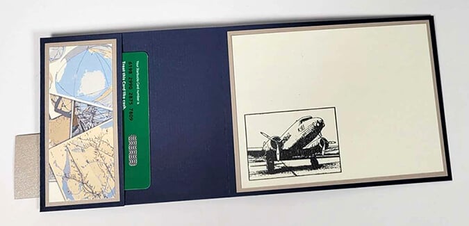 Make a trio of Gift Card Holders with In Transit.