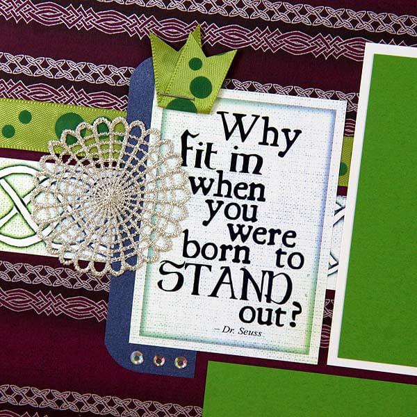Woven Strands Layouts and Cards