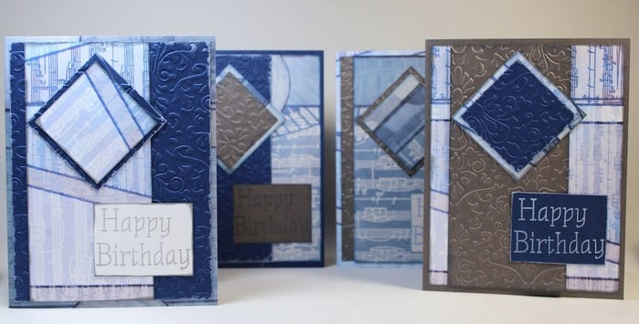Embossed Cards
