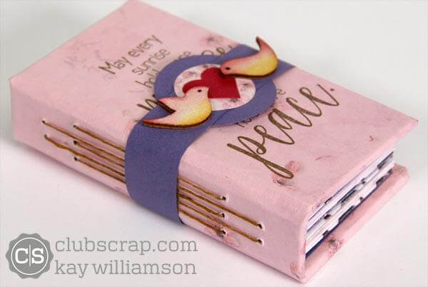 Mini Cherry Blossoms Folded Pocket Album