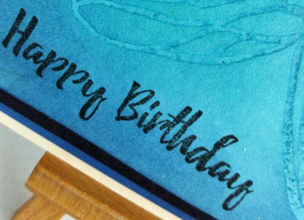 Faux Batik Stamping