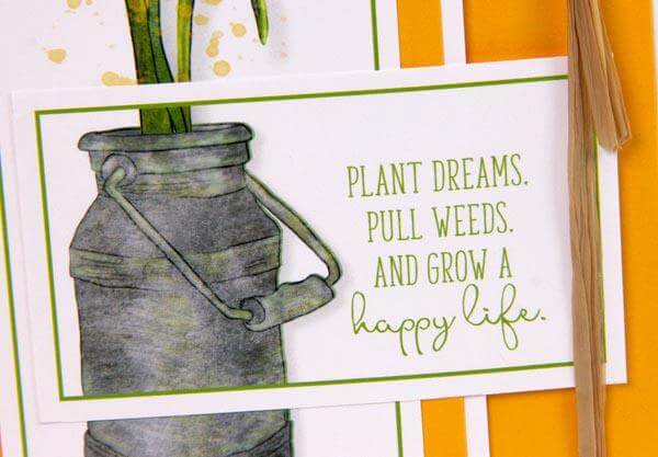 Daffodils Card Kit - Make a brand new card style!