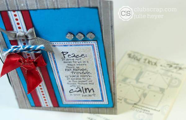 Idea Deck Mini Album with the Boardwalk collection.