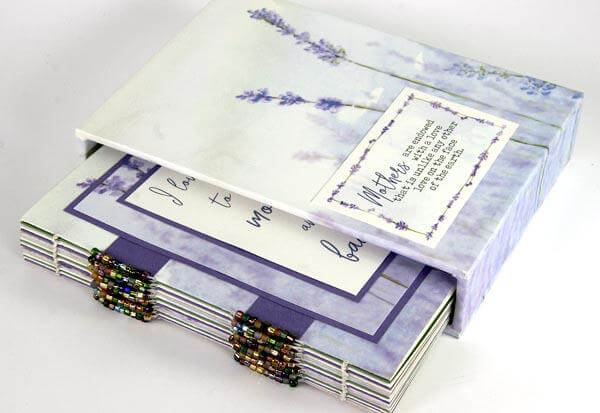 Lavender Fields Mini Album in a Sleeve