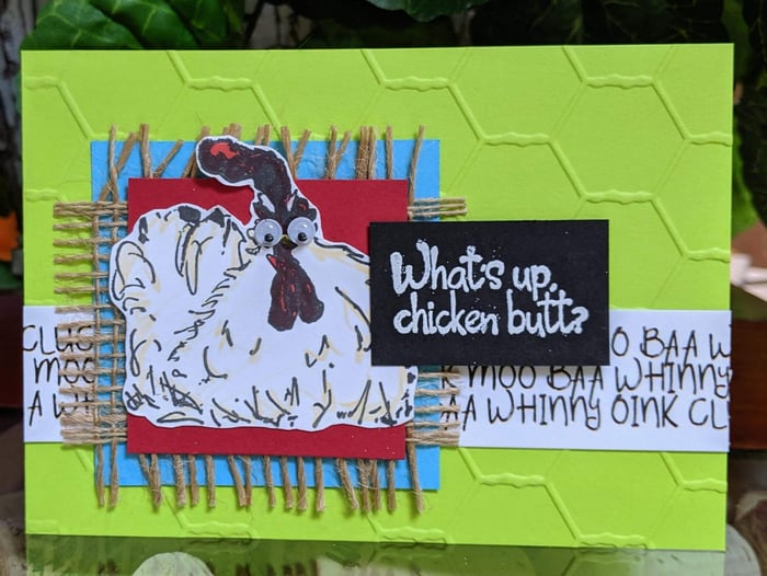 Farm Critters + Idea Deck = Cute cards