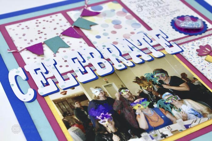 Confetti Hybrid Page - A Pinterest-inspired layout