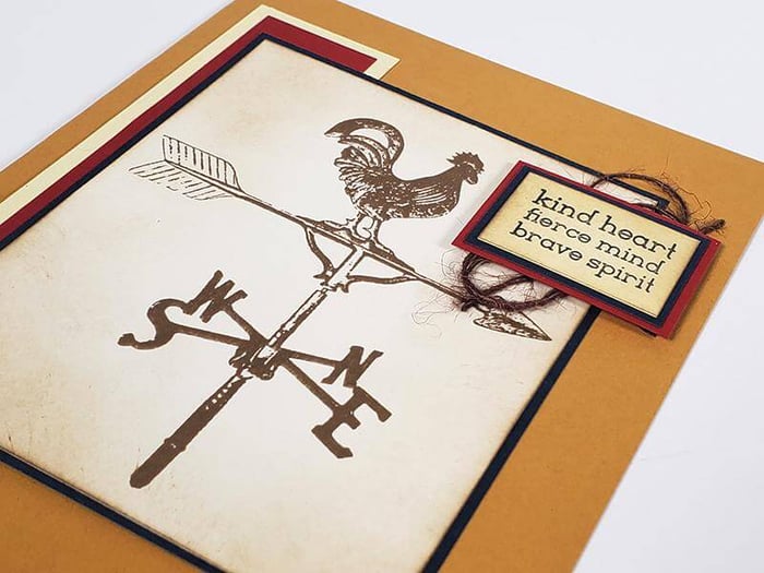 Vintage Americana Stamps - Card Inspiration!