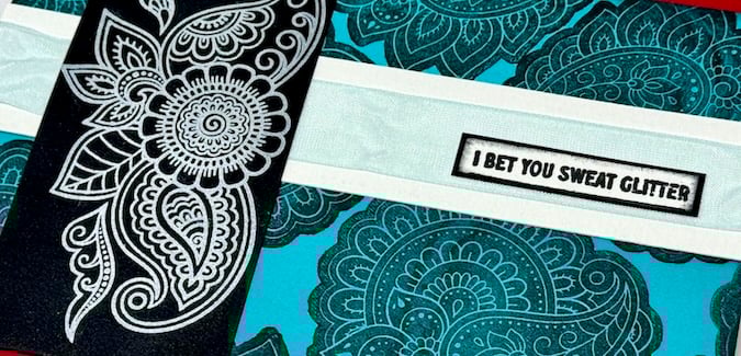 How to make cards with the Bandana Stamps.