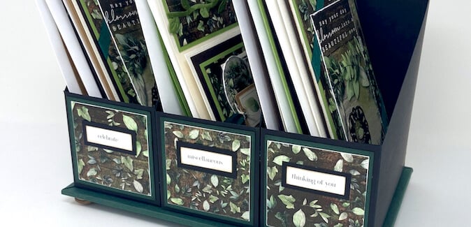 Flourish 5x7 Card Caddy - Grow your project making skills!