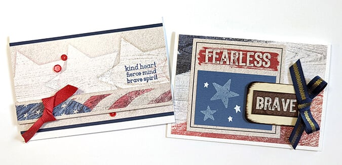 More fantastic cards for the Heroes in your life.