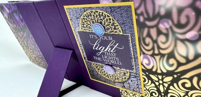 Make a Luminary Podium Book to celebrate any occasion.