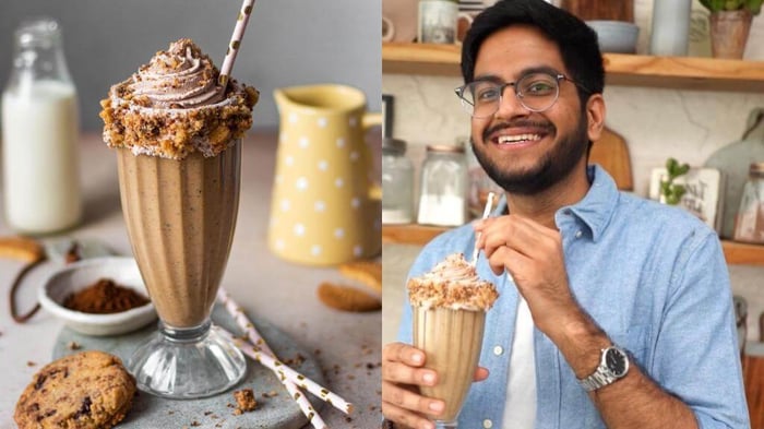 Insta-famous Baker Shivesh's Trending Vanilla Cookie Shake