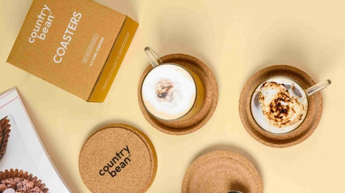 New product alert- cork coasters