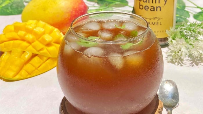 Who knew mango and coffee went so well together?