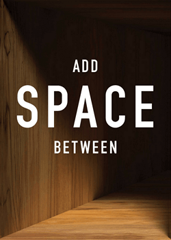 GROUP SHOW | ZURICH | ADD SPACE BETWEEN | 13 OCTOBER - 12 NOVEMBER 2016