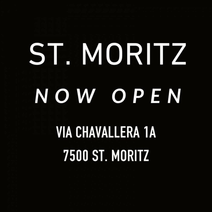 St. Moritz: our new gallery space is open