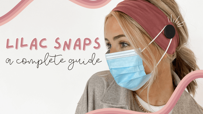 Lilac Snaps: Ear Saver Headbands