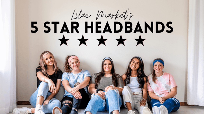 Customers give Lilac Market Headbands 5 Stars