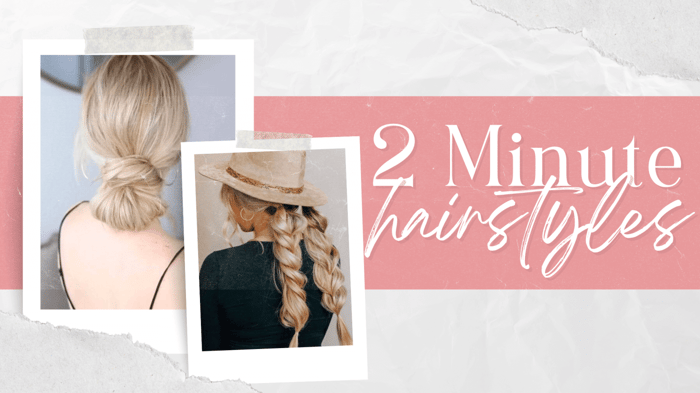 2 Minute Hairstyles that are Super Cute