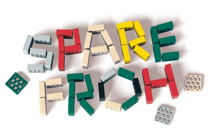 Sparefroh-Schriftzug