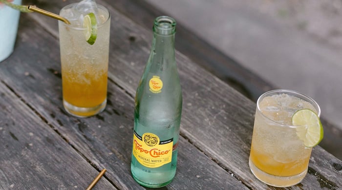 Golden Citrus Spritzer (Ratio Recipes)