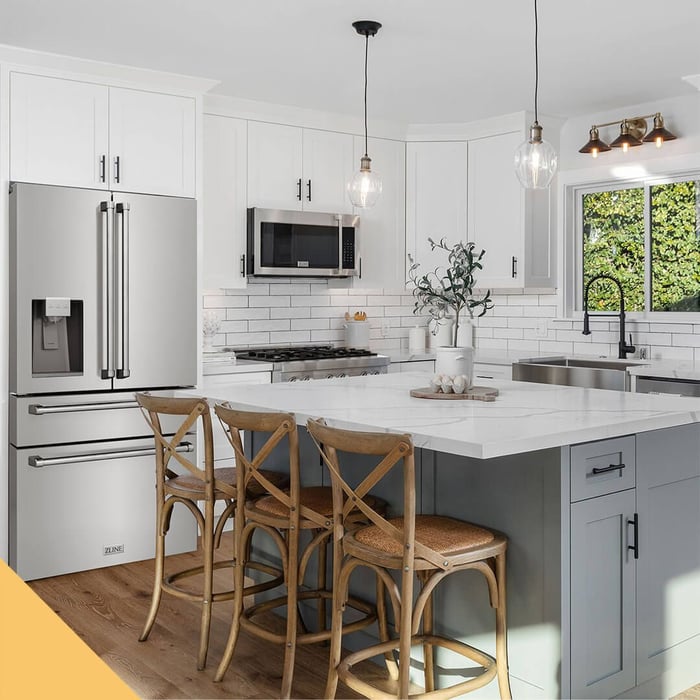 ZLINE Standard-depth Refrigerators vs Counter-depth Refrigerators