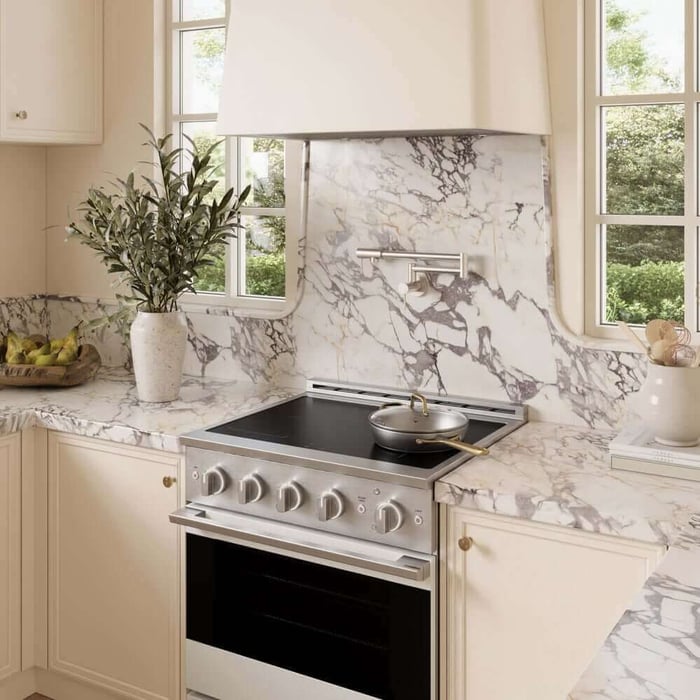 Luxury induction range