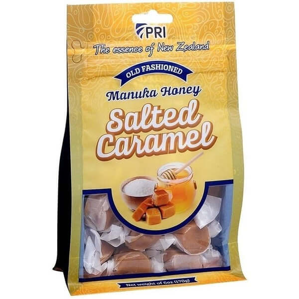 Salted Manuka Honey Caramels