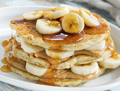 Flap Jack's Peanut Stacks