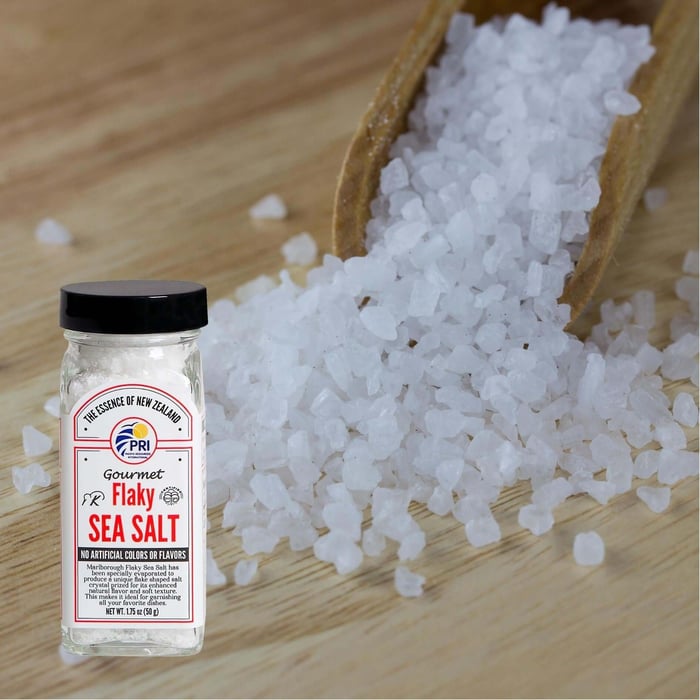 Seasoned with Flaky Sea Salt