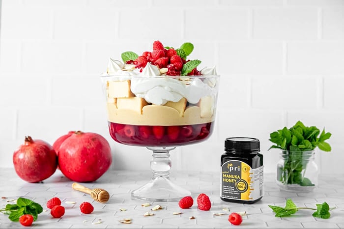 Dairy-Free Jello Custard Christmas Trifle