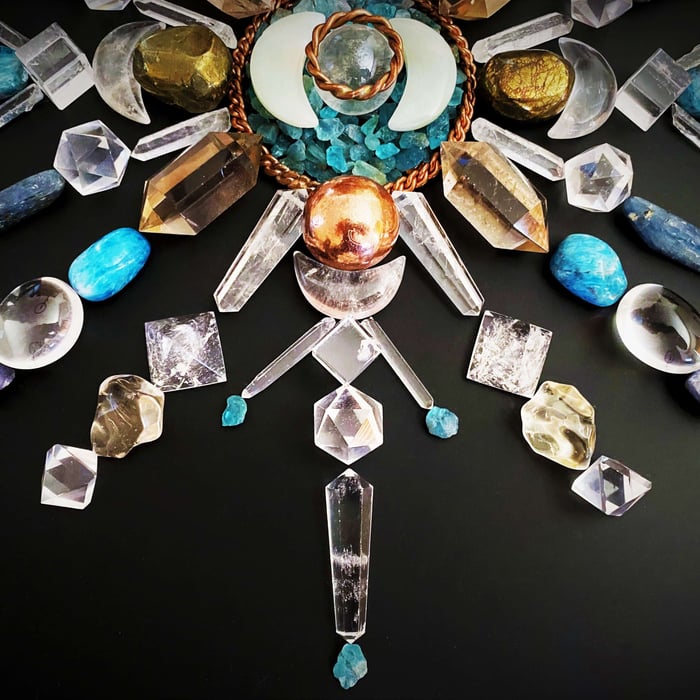 How To Make a Crystal Grid: An Introduction To Crystal Grids