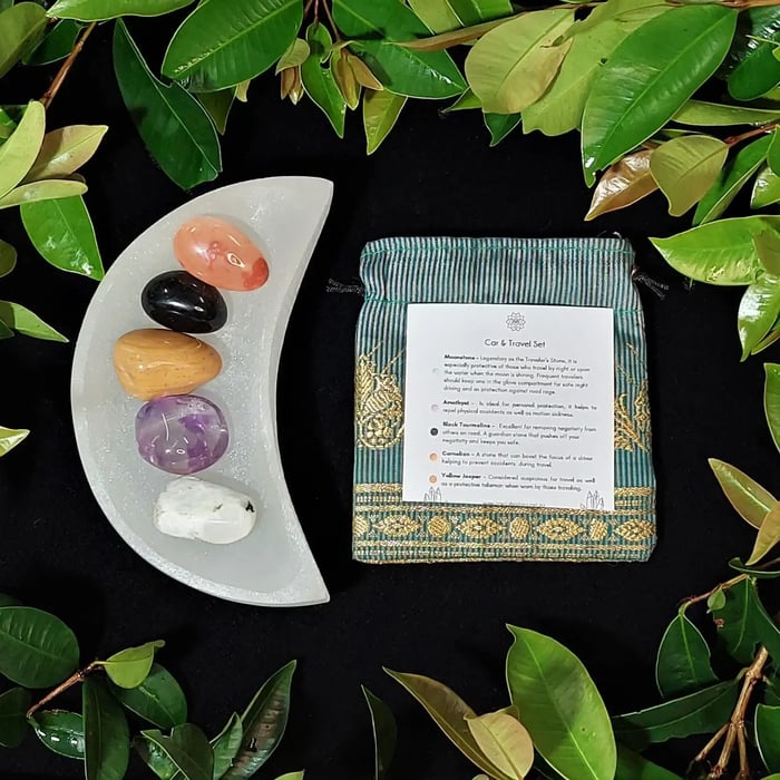 Crystals for Travel and the Car