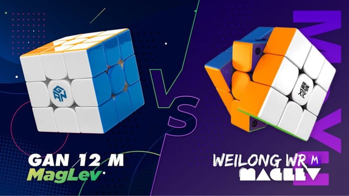 GAN 12 MagLev VS MoYu WR M MagLev