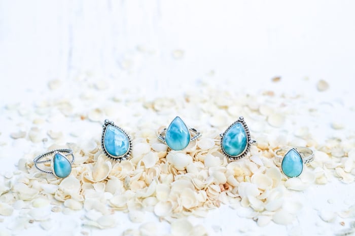 Larimar - the rare and beautiful dolphin stone
