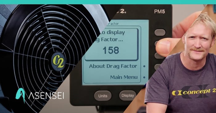 Drag factor on Concept 2 + damper settings - a deep (yet brief!) dive