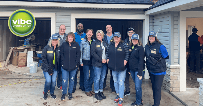 Welcoming New CEO Chaz Rzewnicki with Habitat for Humanity Build Day