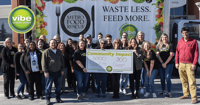 Joining forces with Metro Food Rescue to provide 180,000 meals for Metro Detroiters facing food insecurity