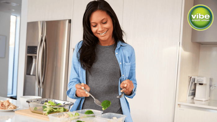 frugal living by meal prepping