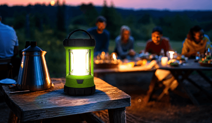 summer road trip emergency kit checklist with rechargeable flashlight and roadside safety gear