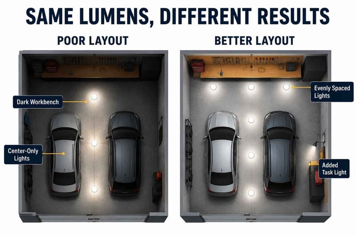 How Many Lumens Do You Need for a Garage? A Practical Garage Lighting Guide