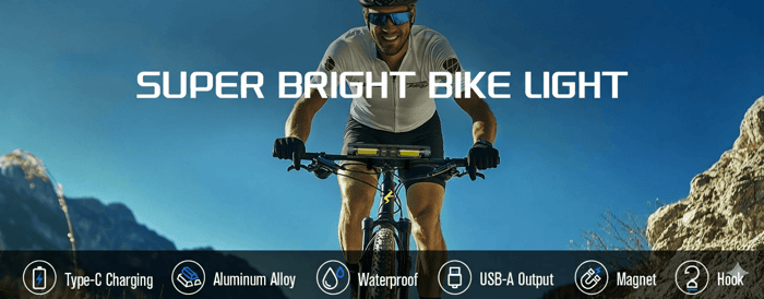 From City Streets to Mountain Trails: The Dual Bike Headlight That Does It All